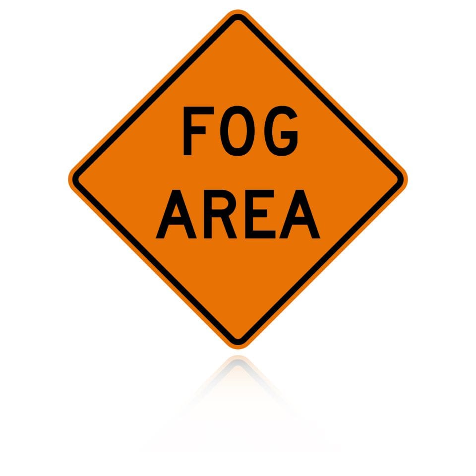 MUTCD W8-22 Fog Area