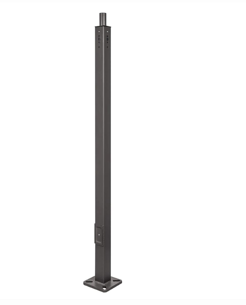 10 Foot Steel 4 Inch Square Light Pole