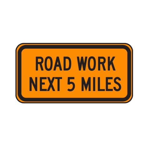 MUTCD G20-1 Road Work Next