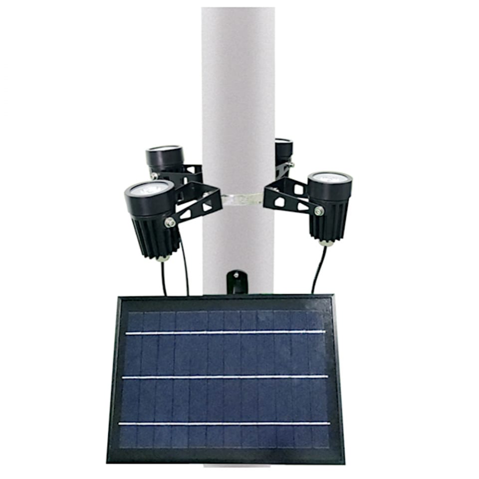 520LM Solar LED Flagpole Light