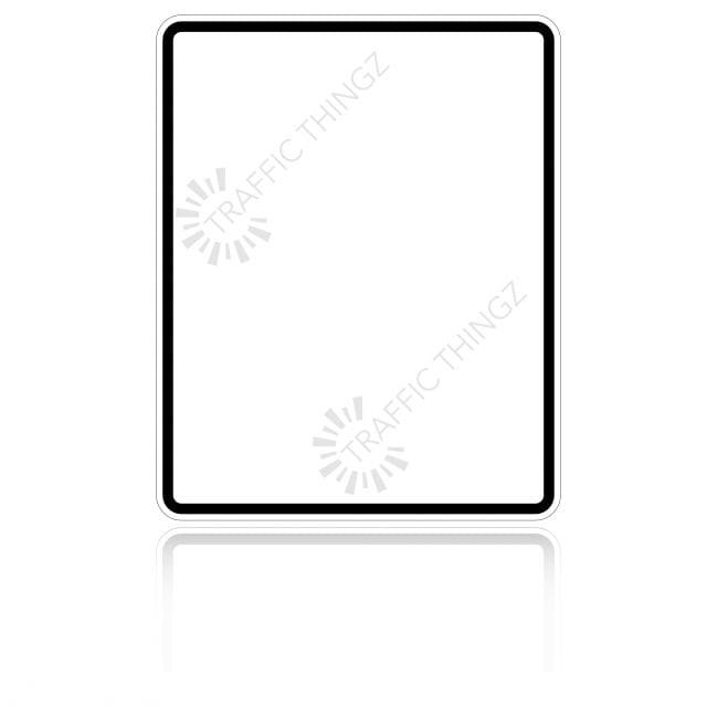 Custom Rectangular Shape Sign