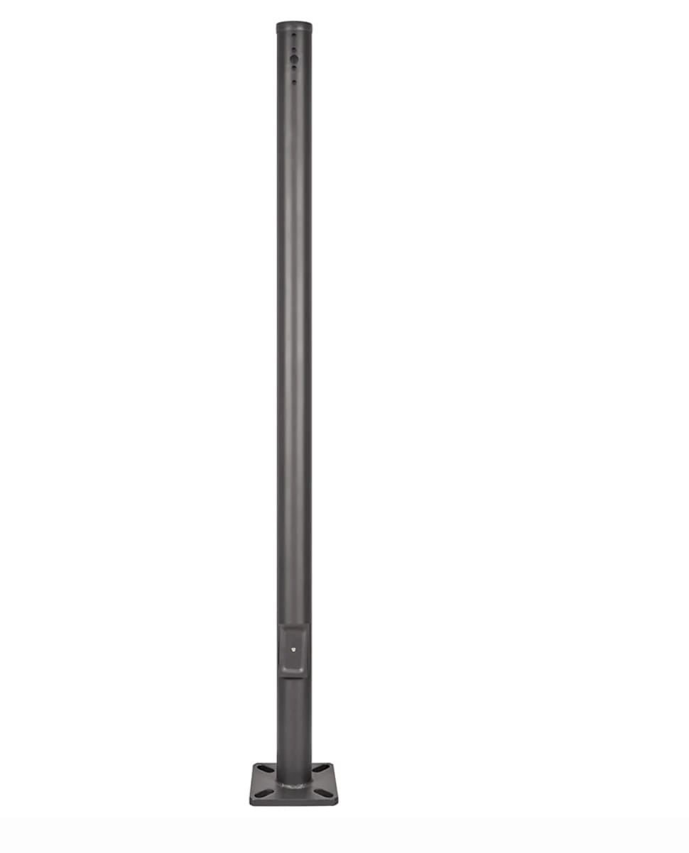 25 Foot Steel 4 Inch Round Light Pole
