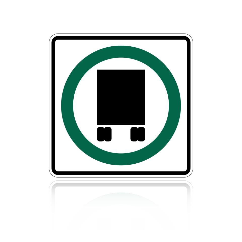 MUTCD R14-4 National Network Permitted