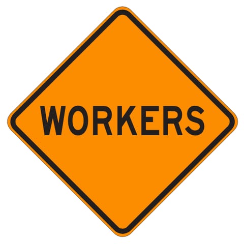 MUTCD W21-1a Workers