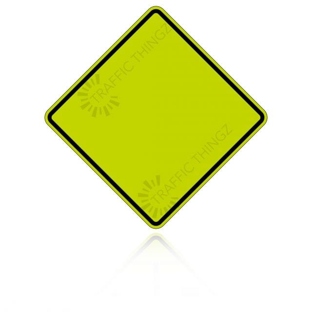 Custom Diamond Shape Sign