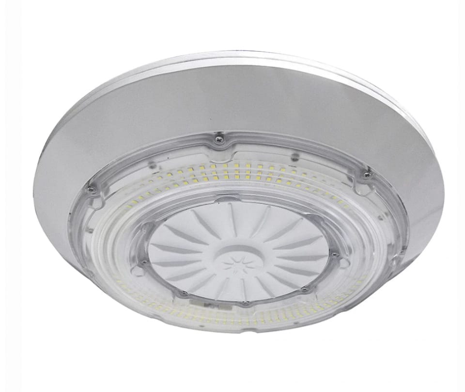 Adjustable LED Parking Garage Canopy Light — 28-70W Selectable