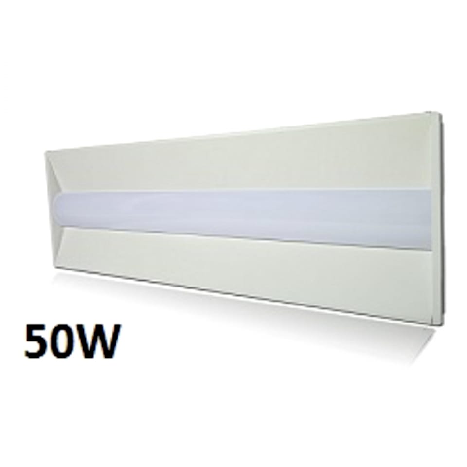 50W 2'x4' LED Troffer Light for Commercial Spaces