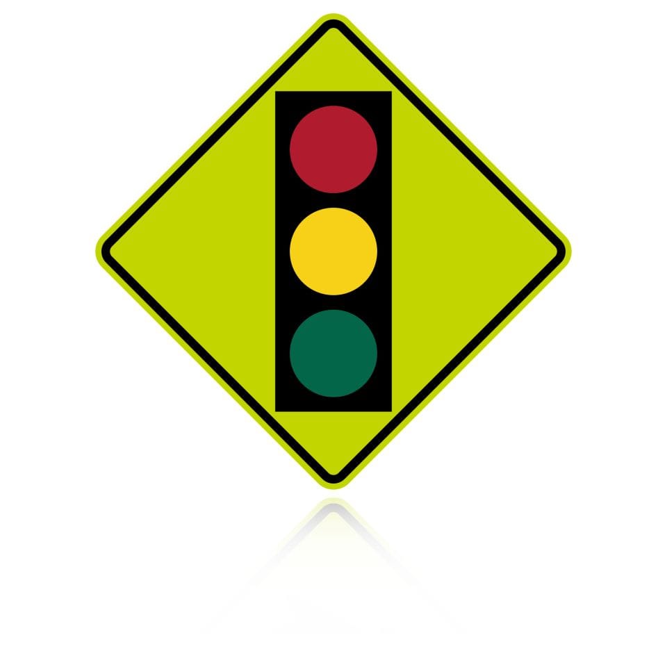 MUTCD W3-3 Signal Ahead