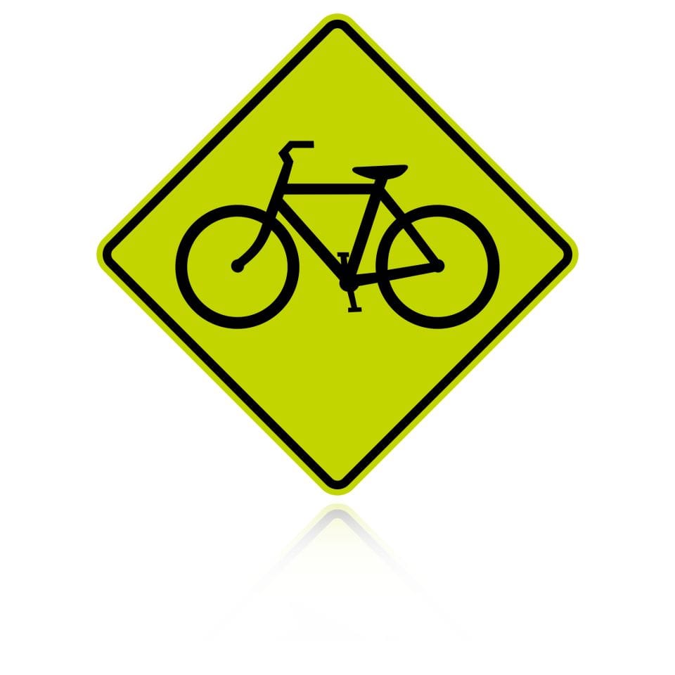 MUTCD W11-1 Bicycle Warning Sign