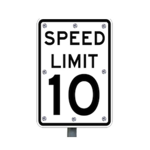 MUTCD R2-1 Speed Limit Sign