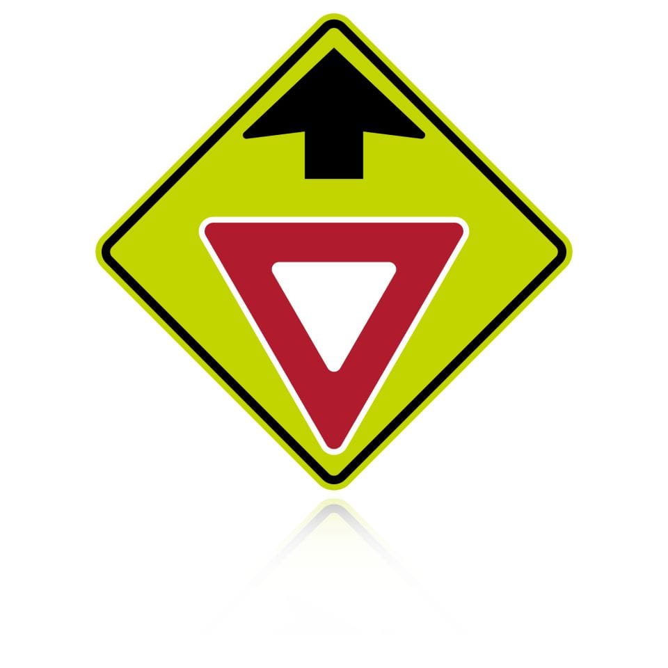 MUTCD W3-2 Yield Ahead