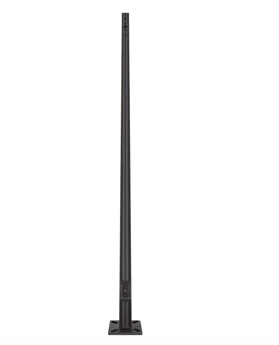 20 Foot Steel 6 Inch Round Tapered Light Pole