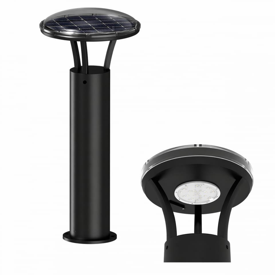 15W UFO Solar LED Bollard Light