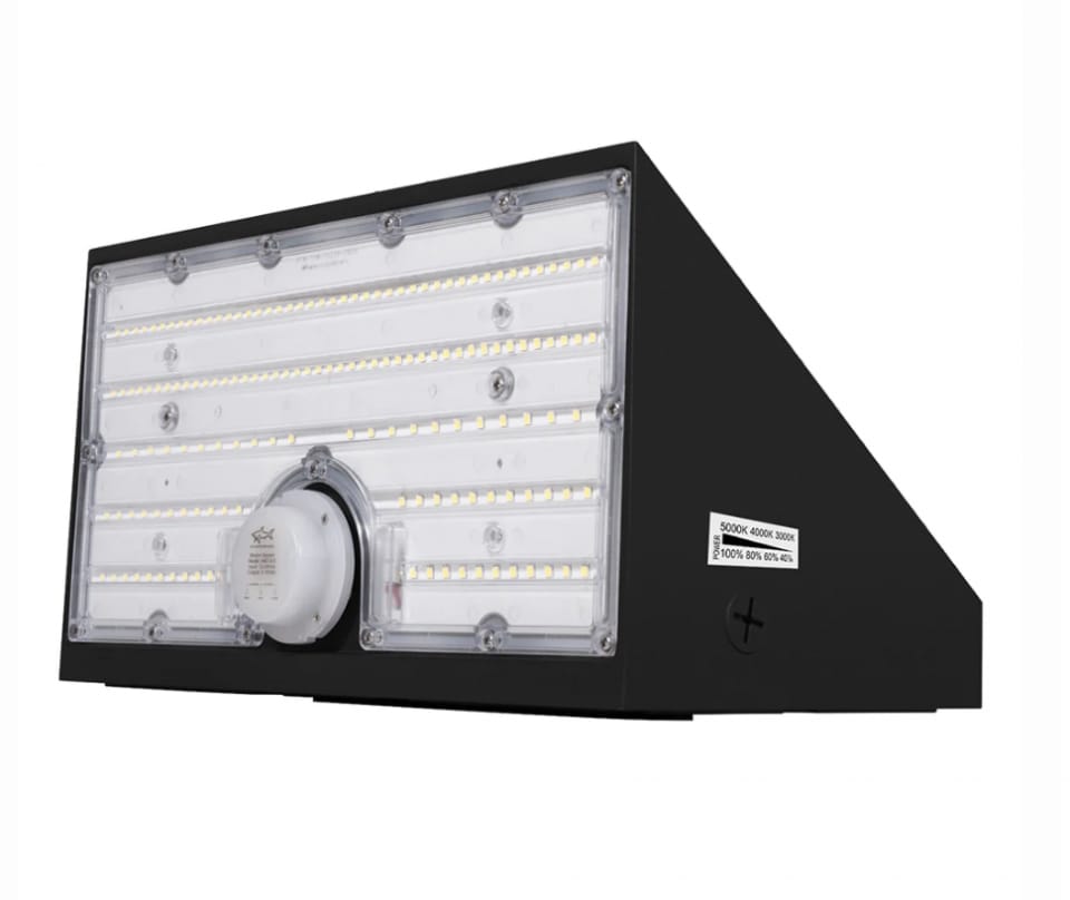 Adjustable Wattage Wallpack — 28-70W