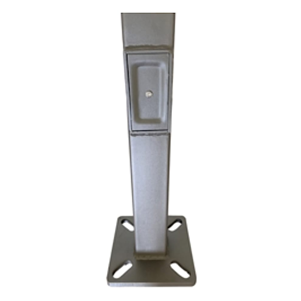 15ft Straight Steel 4" Square Light Pole
