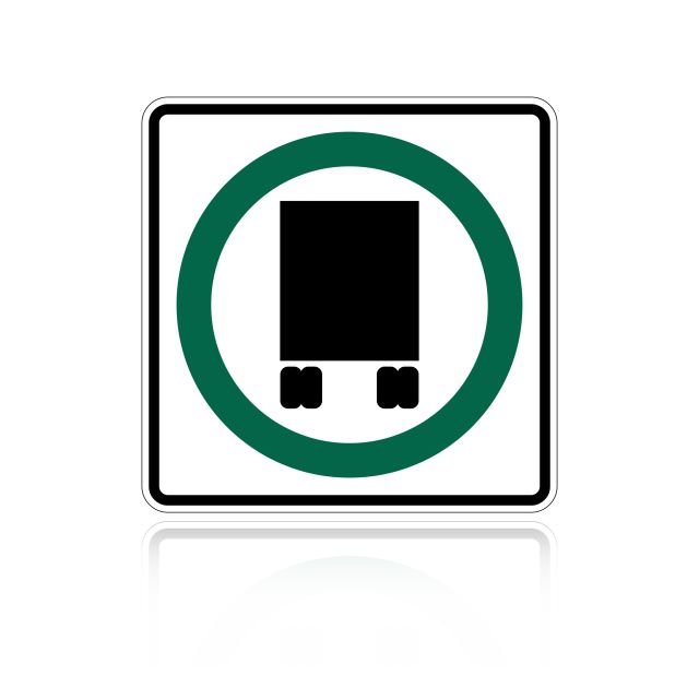 MUTCD R14-4 National Network Permitted
