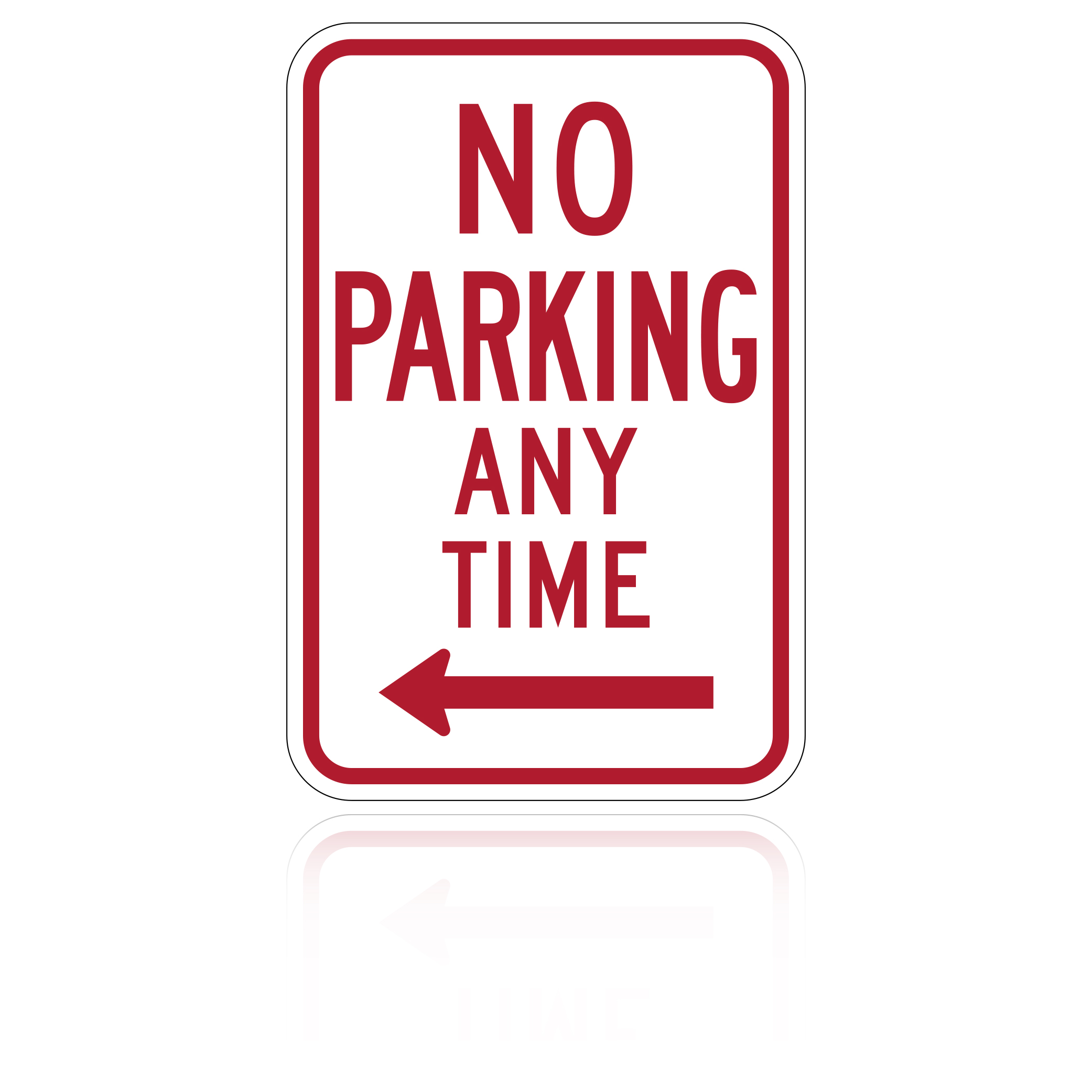 Cartello di sicurezza No Parking Keep Clear 24 hour Access