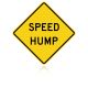 MUTCD W17-1 Speed Hump
