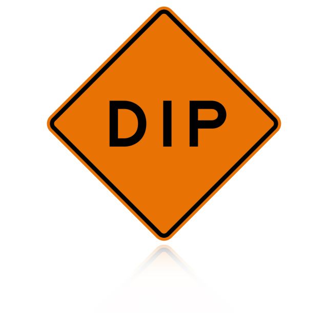 MUTCD W8-2 Dip
