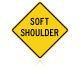 MUTCD W8-4 Soft Shoulder