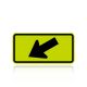 MUTCD W16-7 12"x24" Diagonal Arrow