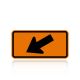 MUTCD W16-7 12"x24" Diagonal Arrow