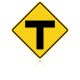 MUTCD W2-4 T- Intersection