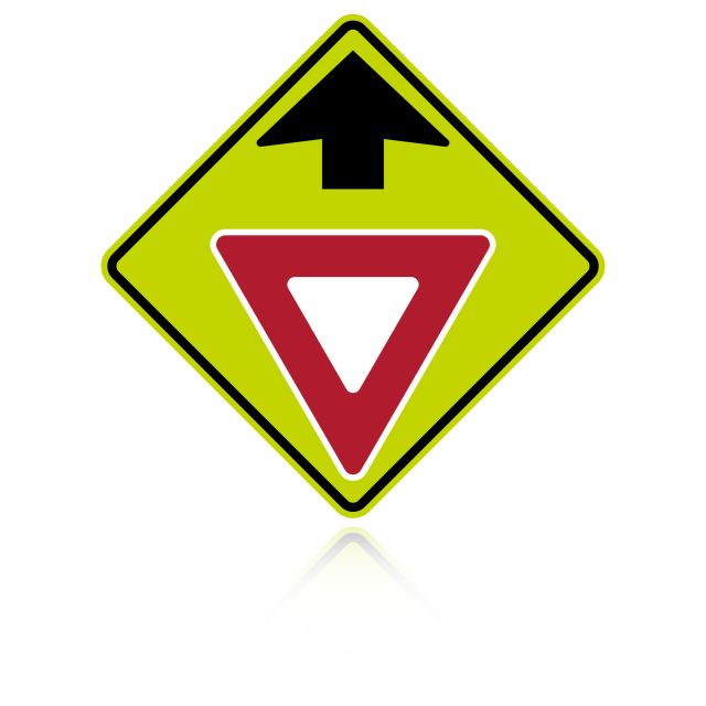 MUTCD W3-2 Yield Ahead