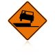 MUTCD W8-17R Right Shoulder Drop Off