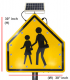 30" LED Flashing School Crossing
