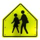 30" LED Flashing School Crossing