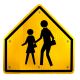 30" LED Flashing School Crossing