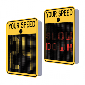 Solar LED Radar Speed Sign - EV18-FM