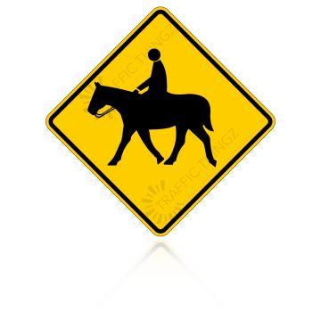 MUTCD W11-7 Equestrian Crossing