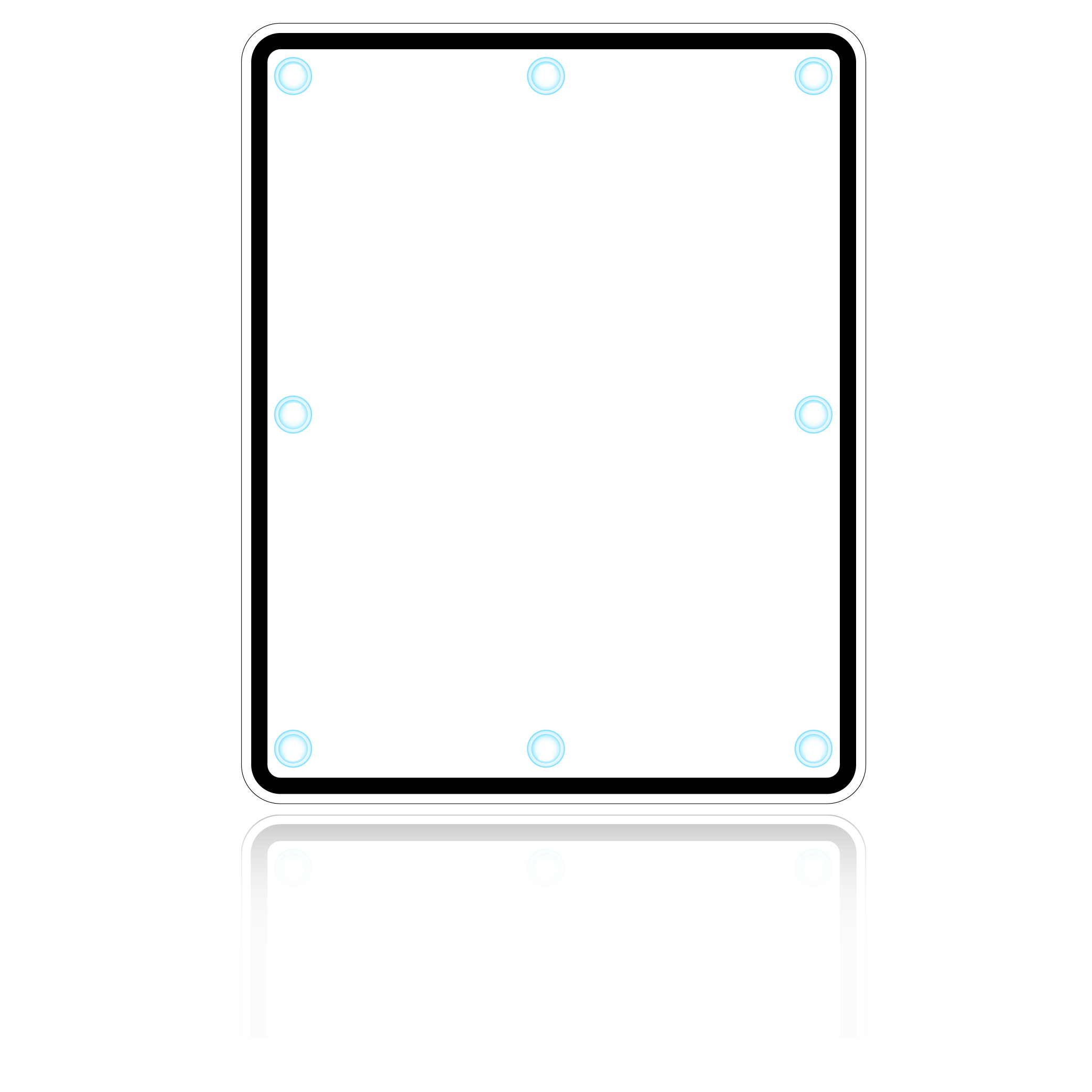 trafficthingz.com: Custom Rectangle Shape Solar Flashing LED Sign