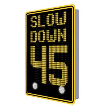 Solar LED Radar Speed Sign – SP700