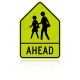 MUTCD SW24-3 School Ahead Sign