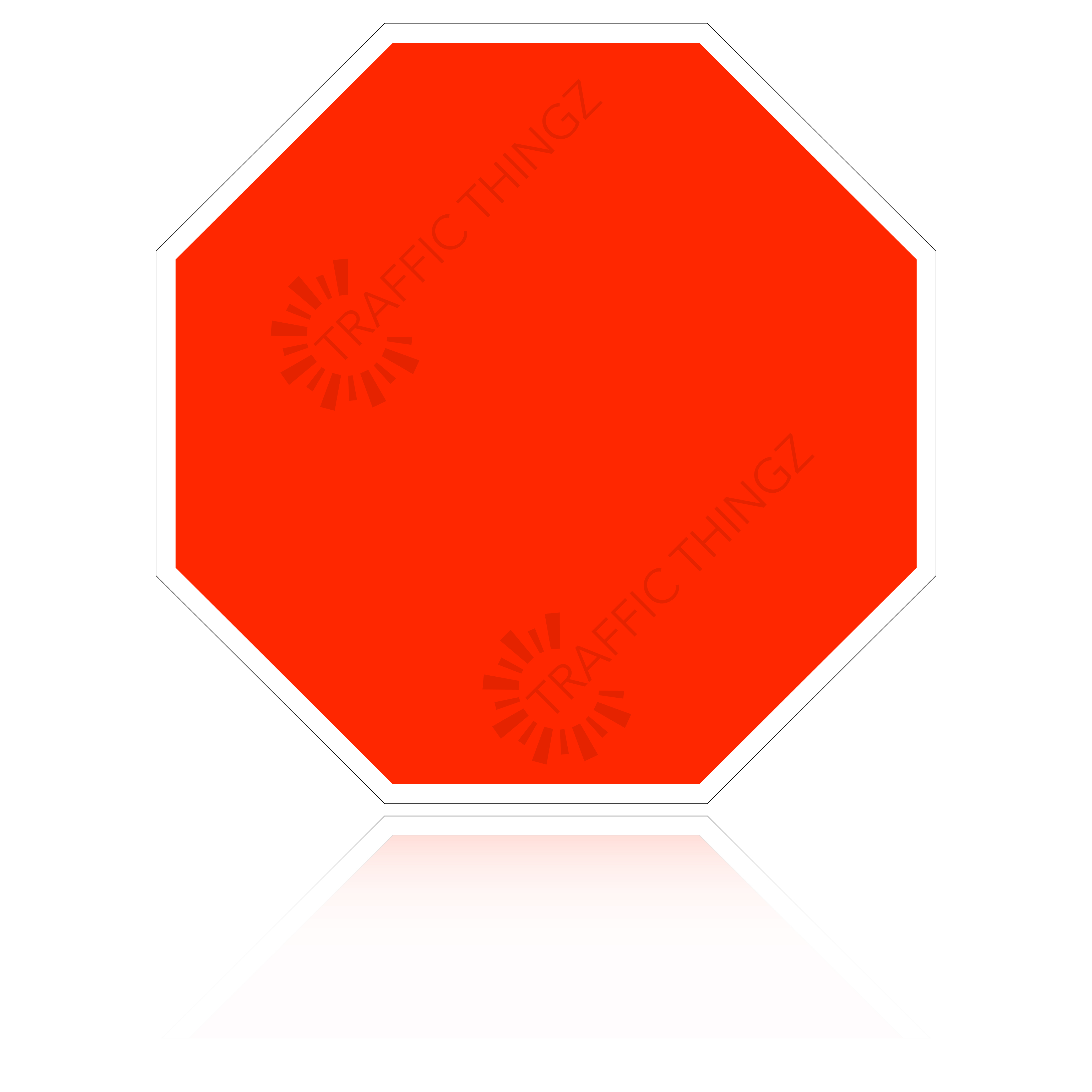 trafficthingz.com: Custom Octagon Shape Sign