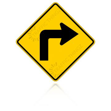 MUTCD W1-1R Turn Right