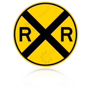 MUTCD W10-1 Railroad Crossing