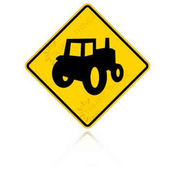 MUTCD W11-5a Farm Machinery Traffic