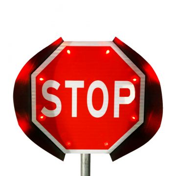 Side Blinders for Stop Signs